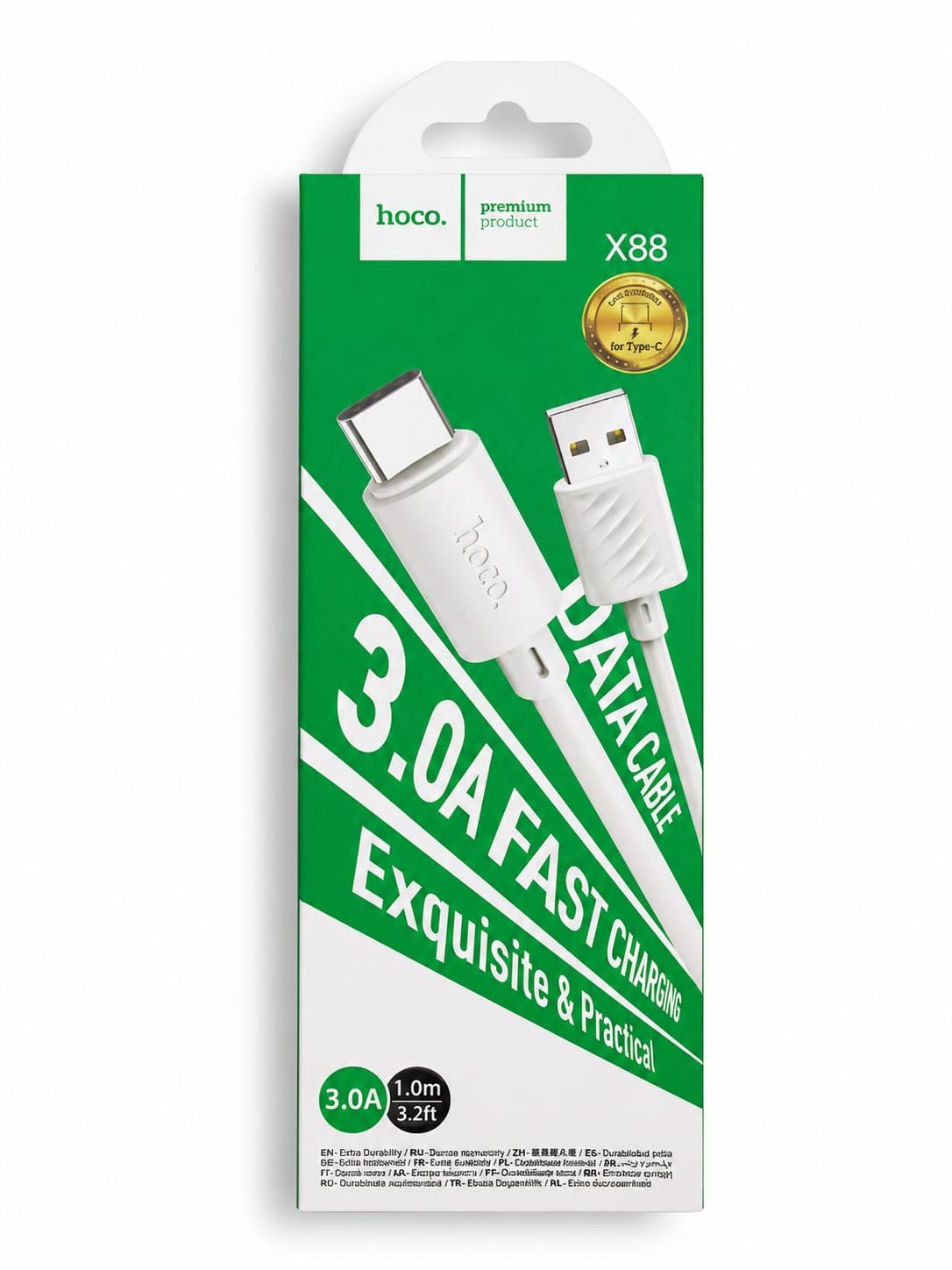 CABLE TIPO C 3A X88 HOCO