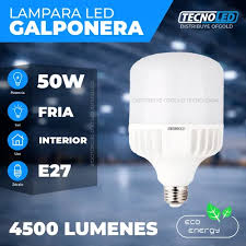 LAMPARA GALPONERA 50W TECNOLED