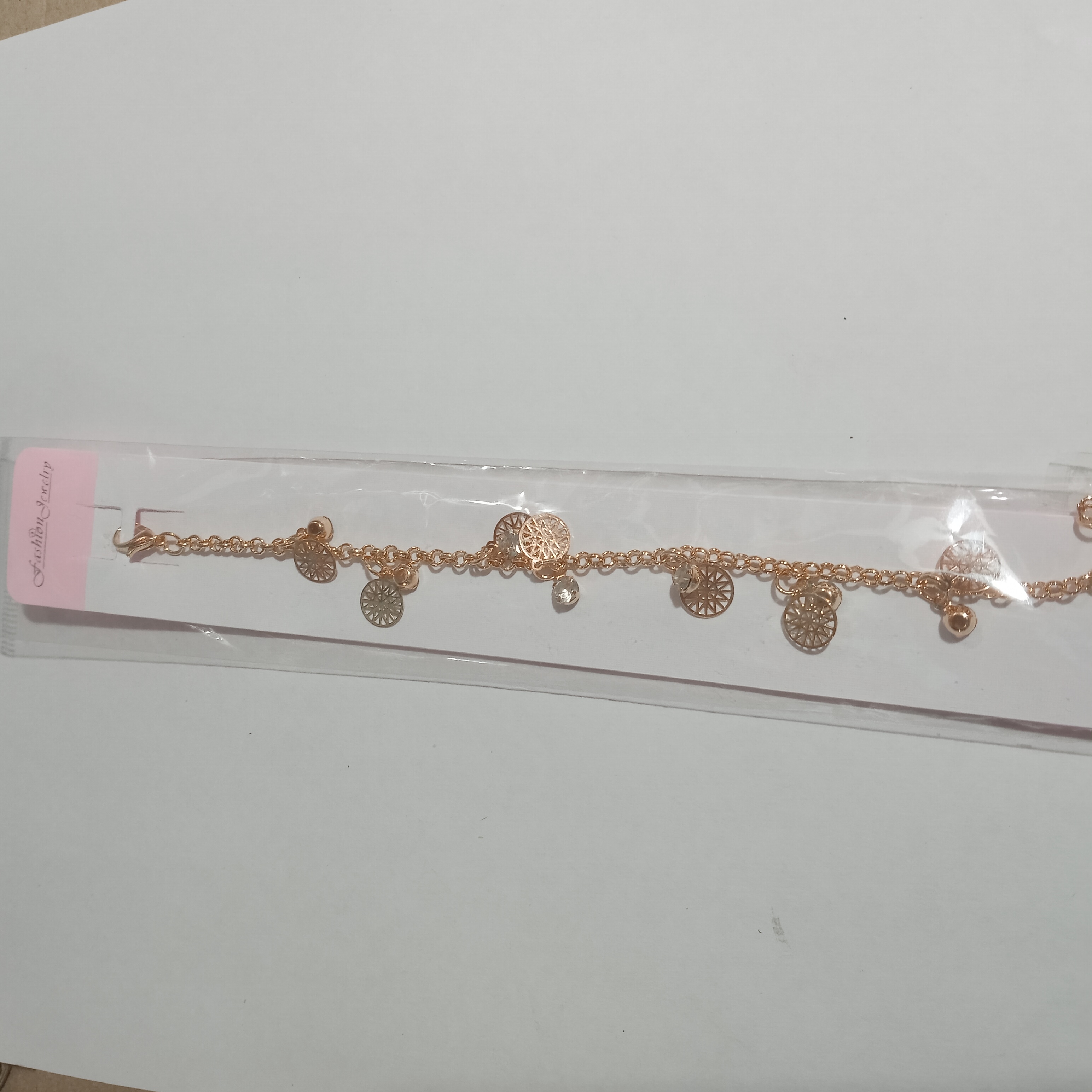 Pulsera dorada fashion jowelry