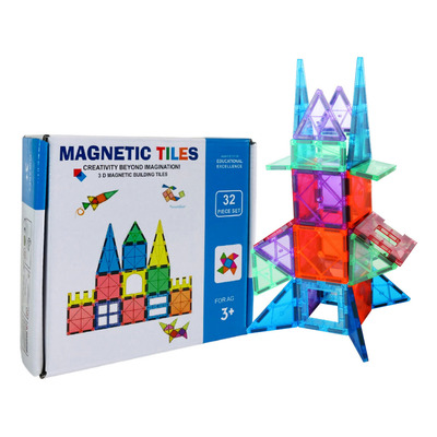 JUEGO DE BLOQUES MAGNETICOS 32PCS