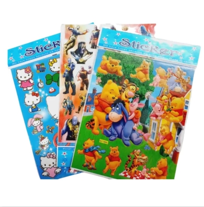 PLANCHA DE STICKERS INFANTIL