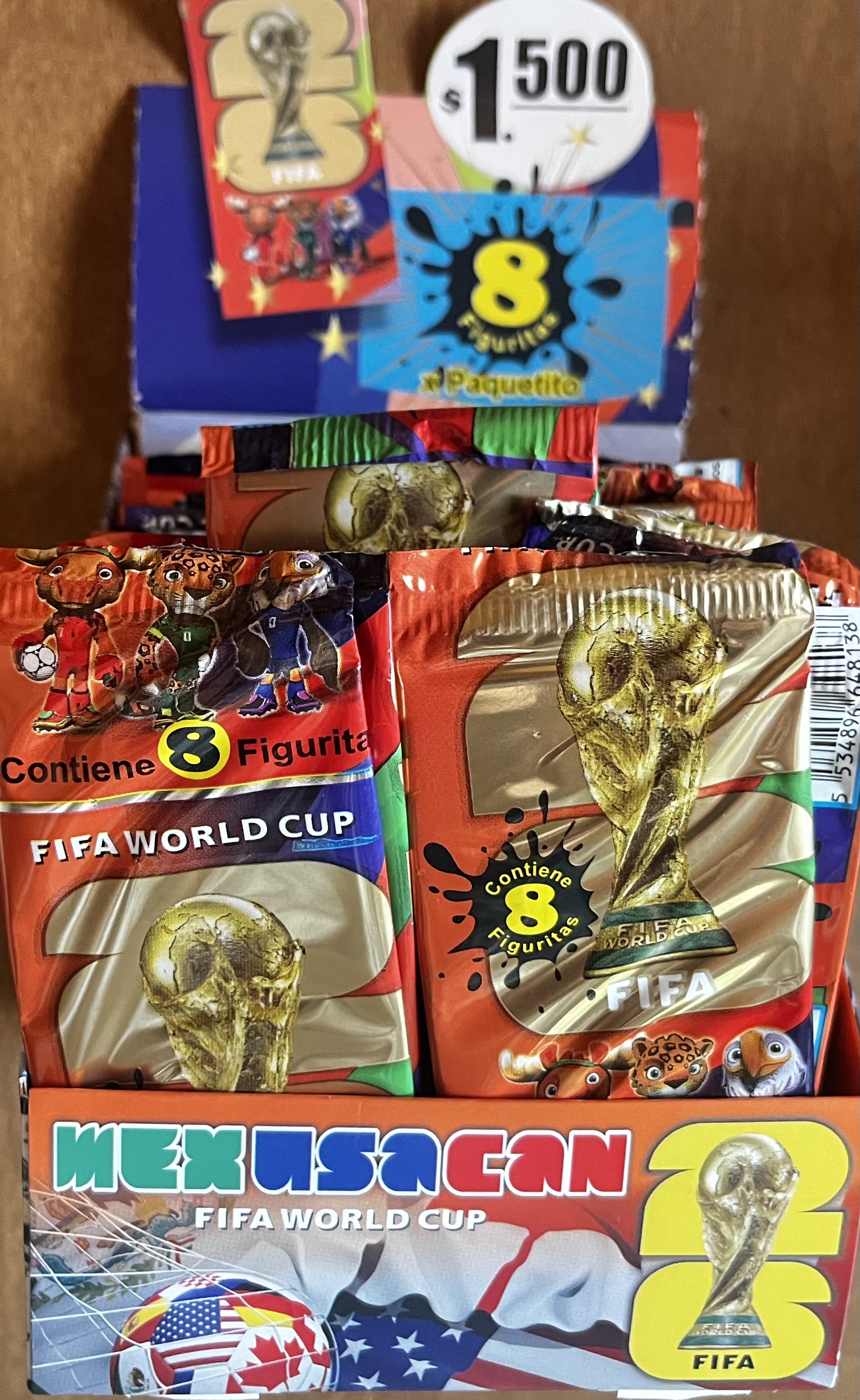 Figuritas del mundial 2026 dosx