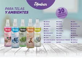 PERFUME TEXTIL AMBAR 150 ML