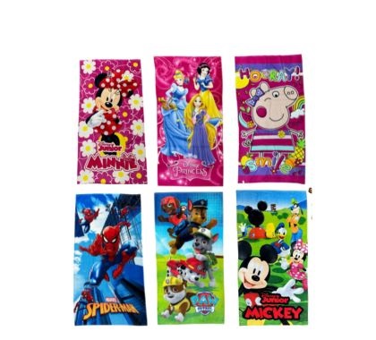 TOALLON INFANTIL PERSONAJES