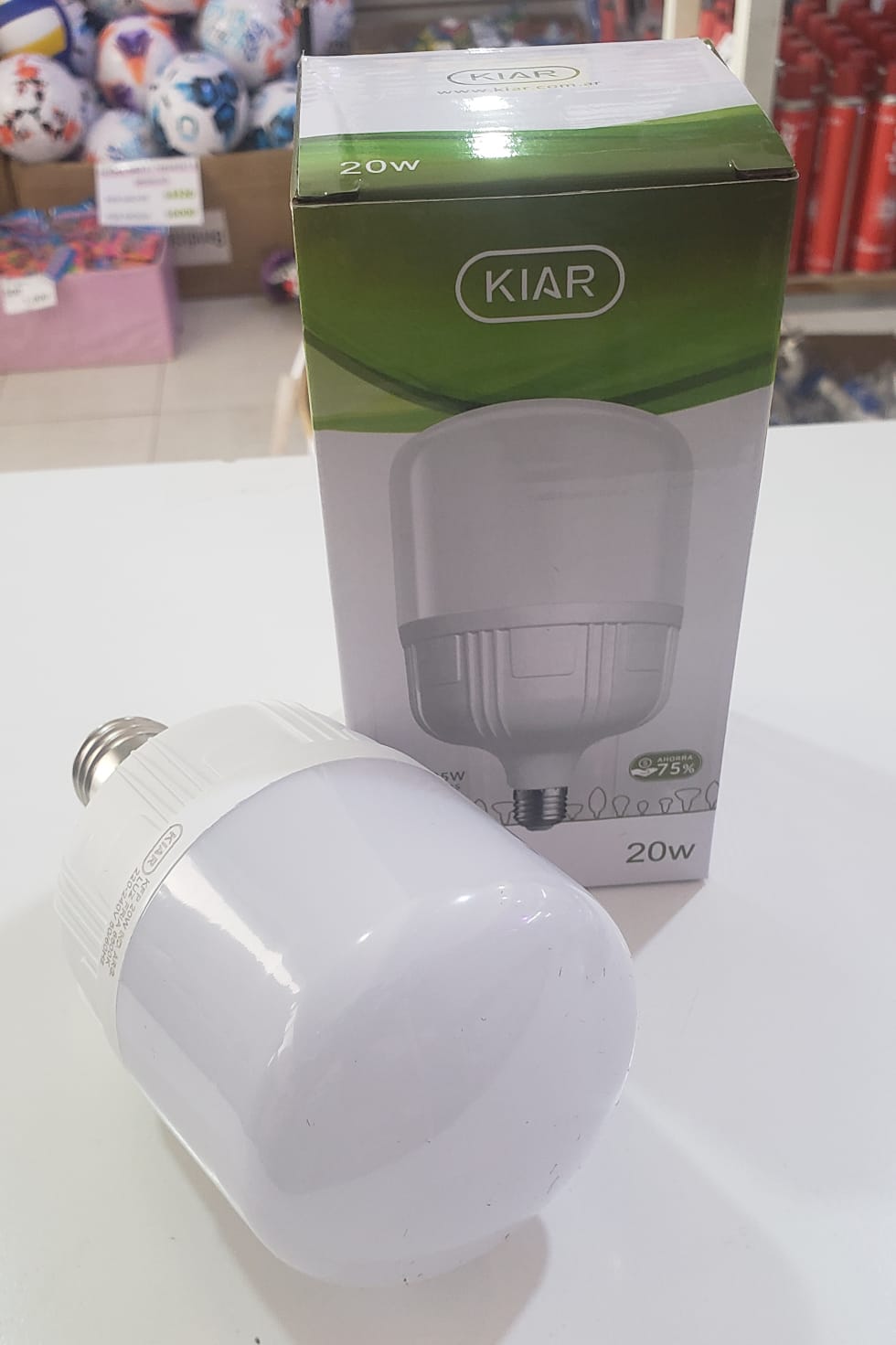 LAMPARA GALPONERA 20W KIAR