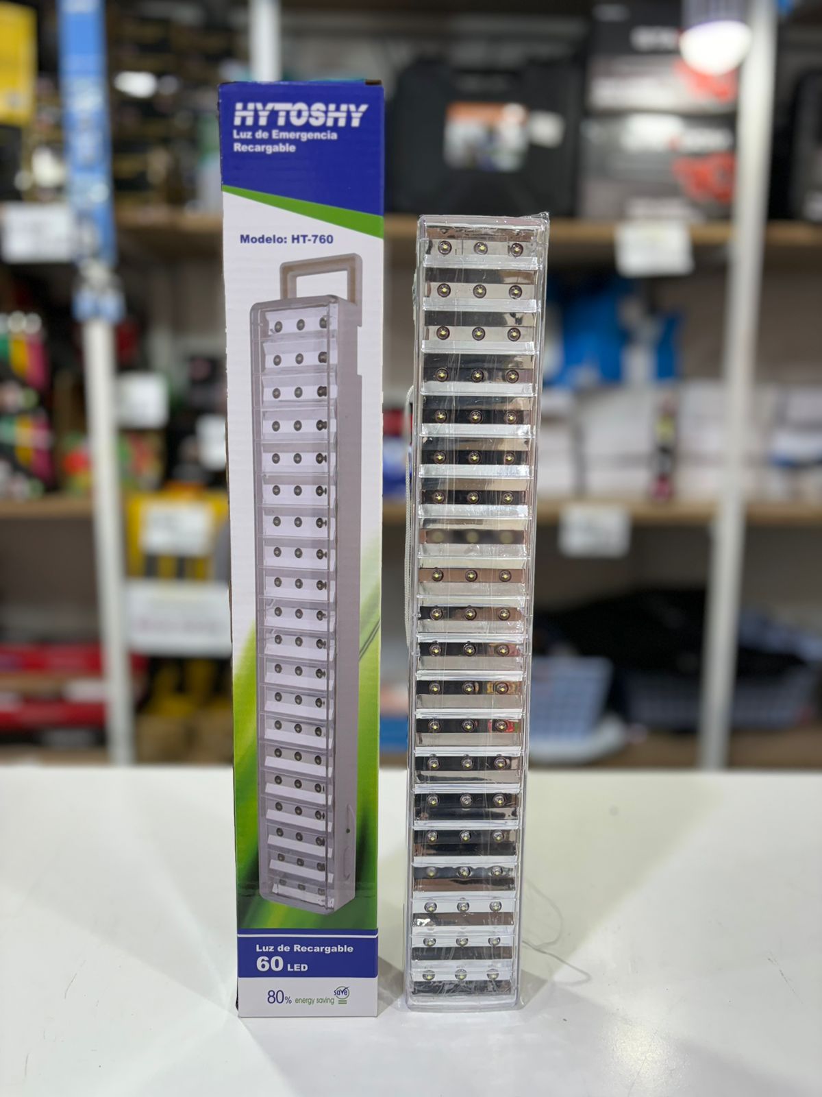 LUZ DE EMERGENCIA 60 LED HT-760