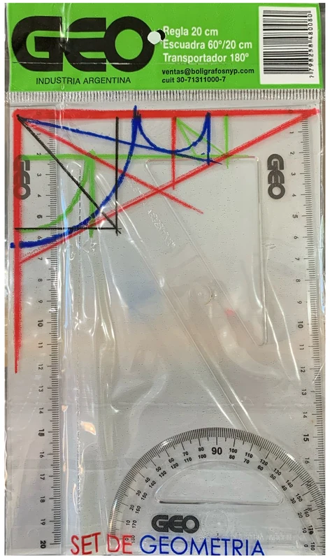 CONJUNTO GEOMETRICO GEO X 3UN.-G1701-