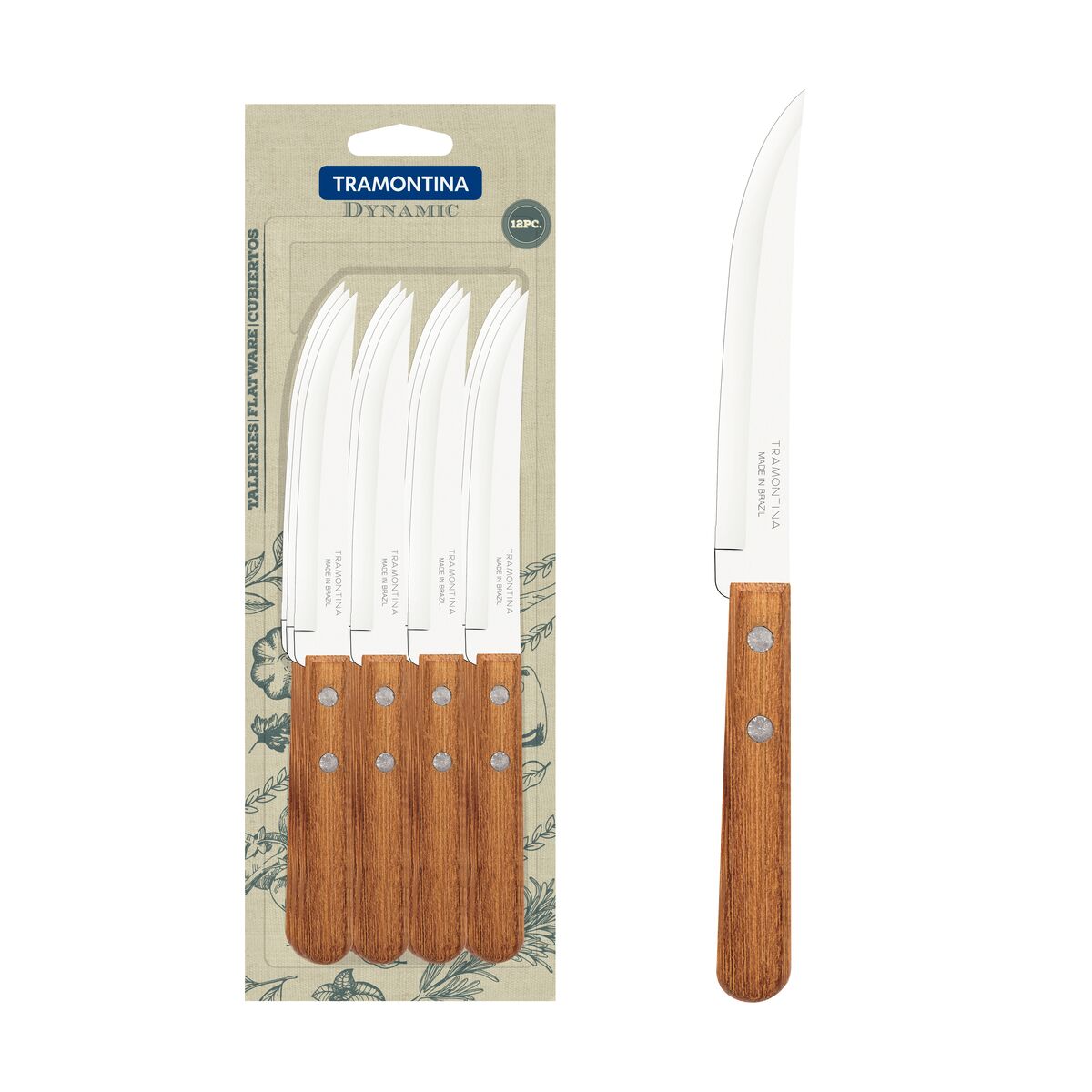 TRAMONTINA DYNAMIC CUCHILLO X 12